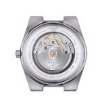 Tissot watch back showing automatic movement